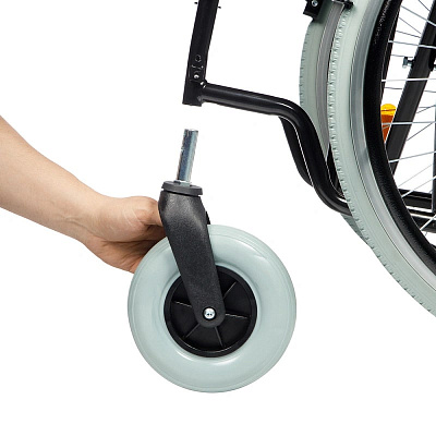 картинка Кресло-коляска инвалидная Ortonica Base140 18"UU сталь от интернет-магазина Ортимед